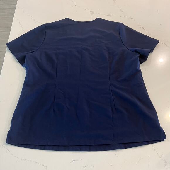 Figs Catarina One-Pocket Scrub Top Navy Size XL - Picture 3 of 4